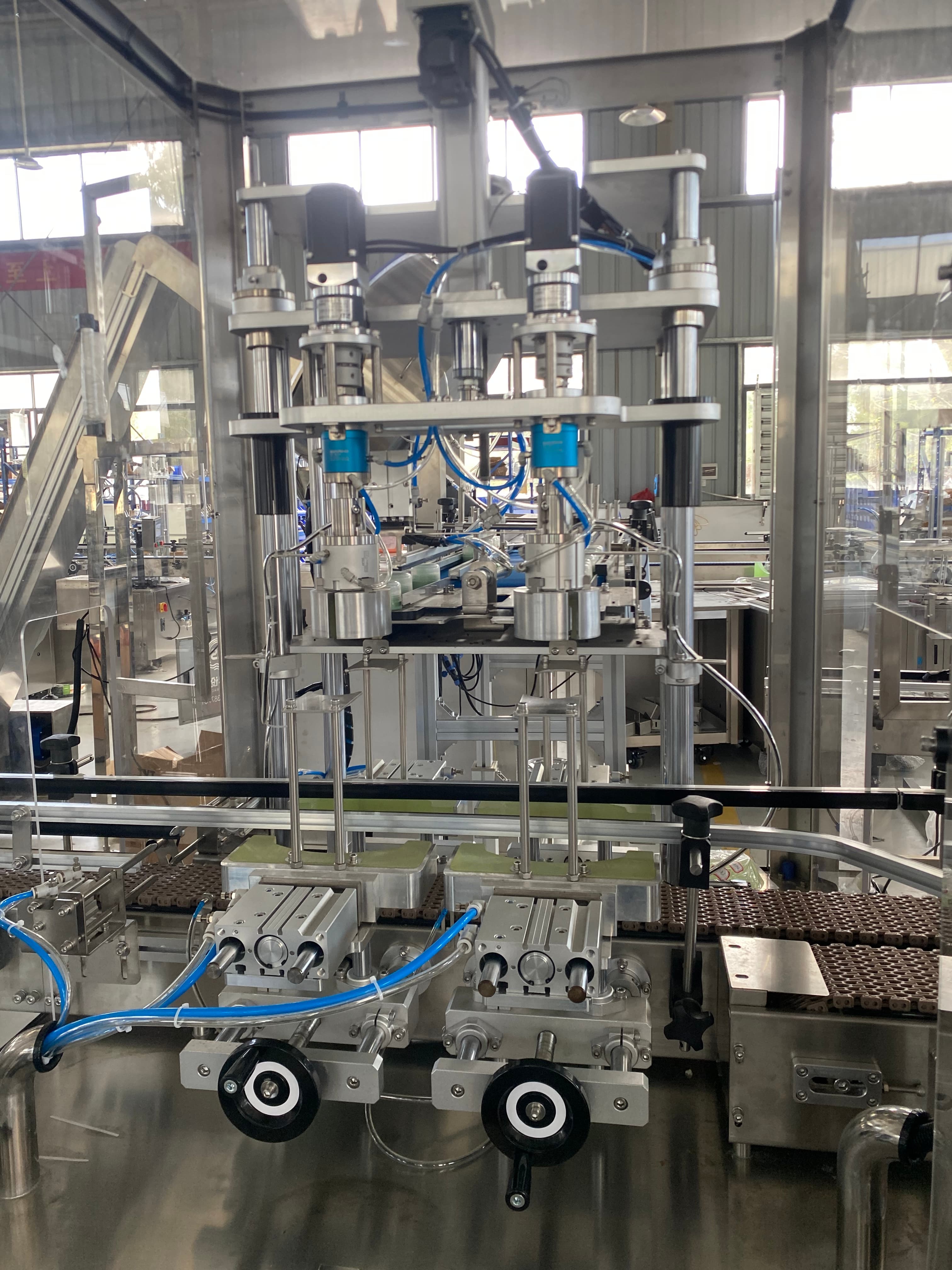 Double Head Capping Machine